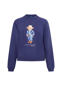 Polo Ralph Lauren Bluza damska Kobiety Bawełna granatowy jednolity ze sklepu vangraaf w kategorii Bluzy damskie - zdjęcie 178389668