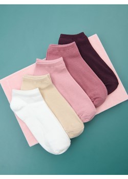 Sinsay - Skarpetki stopki 5 pack - wielobarwny ze sklepu Sinsay w kategorii Skarpetki damskie - zdjęcie 178391858