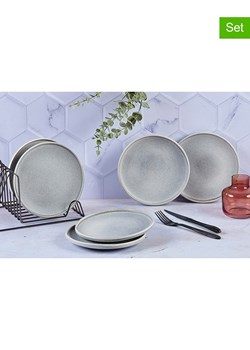 Björn Talerzyki deserowe (6 szt.) "Stone" w kolorze szarym - Ø 19 cm ze sklepu Limango Polska w kategorii Naczynia - zdjęcie 178397927