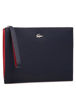 Torebka Lacoste Clutch NF2791AA Granatowy ze sklepu eobuwie.pl w kategorii Kopertówki - zdjęcie 178398707