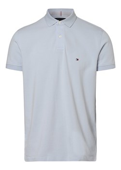 Tommy Hilfiger Męska koszulka polo Mężczyźni Bawełna jasnoniebieski jednolity - id: 492920-0017-09900 - marki Tommy Hilfiger - 178399139 Tommy Hilfiger Męska koszulka polo Mężczyźni Bawełna jasnoniebieski jednolity ze sklepu vangraaf w kategorii T-shirty męskie - zdjęcie 178399139