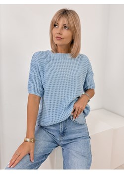 sweter beliza niebieski one size ze sklepu UBRA w kategorii Swetry damskie - zdjęcie 178399409