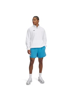 Męskie spodenki dresowe Under Armour UA Rival Terry 6in Short - niebieskie ze sklepu Sportstylestory.com w kategorii Spodenki męskie - zdjęcie 178400027