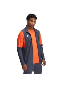 Męska bluza treningowa rozpinana Under Armour UA Challenger - szara ze sklepu Sportstylestory.com w kategorii Bluzy męskie - zdjęcie 178400079