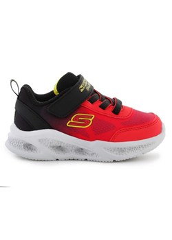 Buty Skechers S-Lights Meteor-Lights-Krendox 401495N-RDBK czerwone ze sklepu ButyModne.pl w kategorii Buty sportowe dziecięce - zdjęcie 178400399