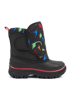 Buty Lee Cooper LCJ-24-44-2861 czarne ze sklepu ButyModne.pl w kategorii Buty zimowe dziecięce - zdjęcie 178400435