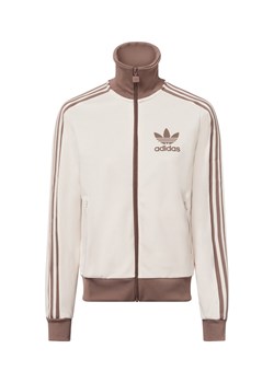 adidas Originals Damska kurtka dresowa - Classic TT Kobiety Bawełna écru jednolity ze sklepu vangraaf w kategorii Bluzy damskie - zdjęcie 178406719