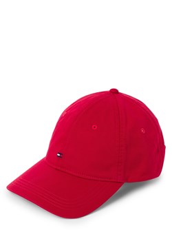 Tommy Hilfiger Czapka damska Kobiety Bawełna czerwony jednolity ze sklepu vangraaf w kategorii Czapki z daszkiem damskie - zdjęcie 178406769