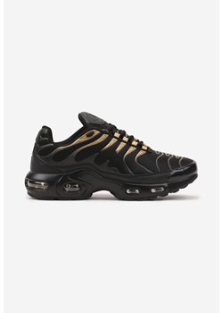 Czarno-Złote Buty Sportowe Sneakersy Ozdobione Tłoczeniem Zalirae ze sklepu born2be.pl w kategorii Buty sportowe męskie - zdjęcie 178416146