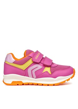 Sneakersy Geox J Pavel J458CA 0BC14 C8345 S Różowy ze sklepu eobuwie.pl w kategorii Buty sportowe dziecięce - zdjęcie 178420465