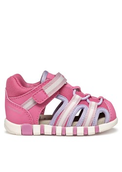 Sandały Geox B Sandal Iupidoo B5517D 05014 C8F8R Różowy ze sklepu eobuwie.pl w kategorii Sandały dziecięce - zdjęcie 178420476