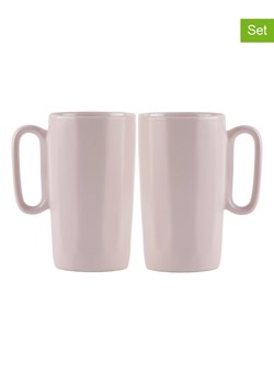 Vialli Design Kubki (2 szt.) w kolorze jasnoróżowym - 330 ml ze sklepu Limango Polska w kategorii Dzbanki i zaparzacze - zdjęcie 178421636