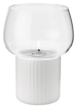 RIG-TIG Lampion olejny &quot;Hygge&quot; w kolorze białym - Ø 12 cm ze sklepu Limango Polska w kategorii Oświetlenie - zdjęcie 178421805