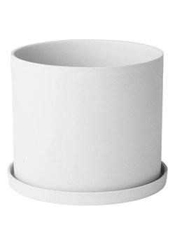 Blomus Doniczka "Nona" w kolorze białym na zioła - Ø 15 cm ze sklepu Limango Polska w kategorii Doniczki i osłonki - zdjęcie 178421896