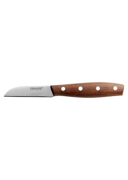 Fiskars Nóż w kolorze brązowo-srebrnym do obierania - dł. 7 cm ze sklepu Limango Polska w kategorii Noże kuchenne - zdjęcie 178422035