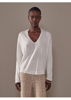 Rodier Sweter w kolorze białym ze sklepu Limango Polska w kategorii Swetry damskie - zdjęcie 178422625