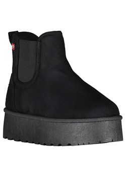 Geographical Norway Sztyblety &quot;Odysse&quot; w kolorze czarnym ze sklepu Limango Polska w kategorii Botki - zdjęcie 178422795