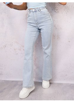 SPODNIE JEANSOWE FLARE DZWONY- JASNY JEANS ze sklepu olika.com.pl w kategorii Jeansy damskie - zdjęcie 178423147