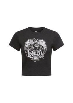 Levi's Koszulka damska Kobiety Bawełna antracytowy jednolity ze sklepu vangraaf w kategorii Bluzki damskie - zdjęcie 178423615