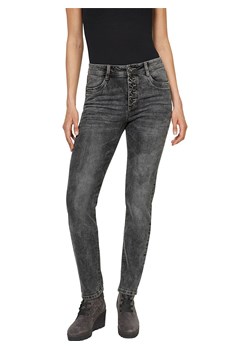 Heine Dżinsy - Slim fit - w kolorze antracytowym ze sklepu Limango Polska w kategorii Jeansy damskie - zdjęcie 178424175