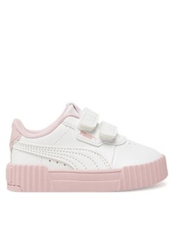 Puma Sneakersy Carina 3.0 Cutie V Inf 400920 01 Biały ze sklepu MODIVO w kategorii Buty sportowe dziecięce - zdjęcie 178424989