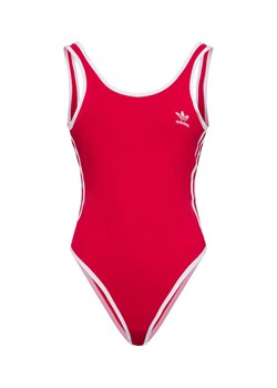 adidas Originals Body Kobiety Bawełna czerwony jednolity ze sklepu vangraaf w kategorii Bluzki damskie - zdjęcie 178429138