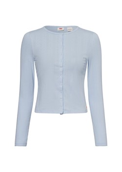 Levi's Damska koszulka z długim rękawem Kobiety Bawełna jasnoniebieski jednolity ze sklepu vangraaf w kategorii Bluzki damskie - zdjęcie 178429145
