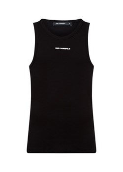 KARL LAGERFELD Tank top męski Mężczyźni Bawełna czarny jednolity ze sklepu vangraaf w kategorii T-shirty męskie - zdjęcie 178429169