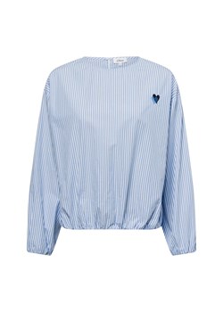 s.Oliver Bluzka damska Kobiety Bawełna jasnoniebieski w paski ze sklepu vangraaf w kategorii Bluzki damskie - zdjęcie 178429189