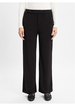 Nümph Spodnie - Caviar Kobiety Sztuczne włókno czarny jednolity ze sklepu vangraaf w kategorii Spodnie damskie - zdjęcie 178429239