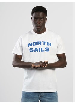 North Sails Koszulka w kolorze białym ze sklepu Limango Polska w kategorii T-shirty męskie - zdjęcie 178430529