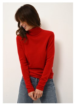 Just Cashmere Kaszmirowy sweter &quot;Ava&quot; w kolorze czerwonym ze sklepu Limango Polska w kategorii Swetry damskie - zdjęcie 178431155