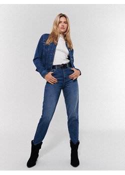 Mohito - Jeansy mom fit - niebieski - id: 790BL-55J - marki Mohito - 178431948 Mohito - Jeansy mom fit - niebieski ze sklepu Mohito w kategorii Jeansy damskie - zdjęcie 178431948