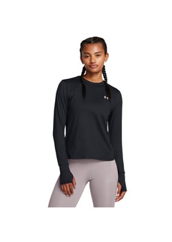 Damski longsleeve do biegania Under Armour UA Launch Pro Longsleeve - czarny ze sklepu Sportstylestory.com w kategorii Bluzki damskie - zdjęcie 178432026