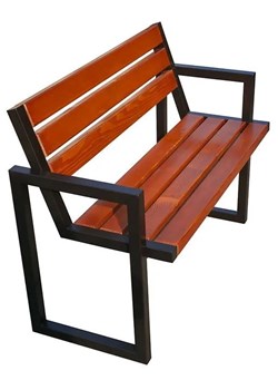 Ławka parkowa Agmo 180 cm - 84 kolory ze sklepu Edinos.pl w kategorii Ławki ogrodowe - zdjęcie 178433308