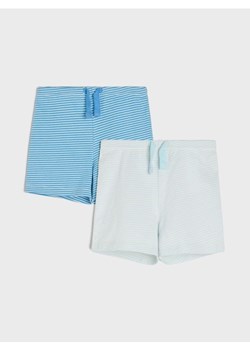 Sinsay - Szorty 2 pack - niebieski ze sklepu Sinsay w kategorii Odzież dla niemowląt - zdjęcie 178444485