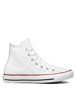 Converse Trampki Chuck Taylor All Star HI 132169C Biały ze sklepu MODIVO w kategorii Trampki męskie - zdjęcie 178447709