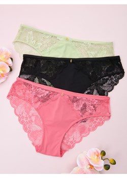 Sinsay - Figi 3 pack - wielobarwny ze sklepu Sinsay w kategorii Majtki damskie - zdjęcie 178449118