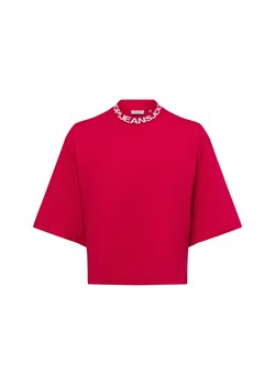 Joop Jeans Koszulka damska - Tafi Kobiety Bawełna czerwony jednolity ze sklepu vangraaf w kategorii Bluzki damskie - zdjęcie 178449195