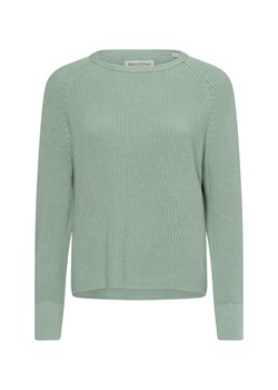 Marc O'Polo Sweter damski z dzianiny Kobiety Bawełna seledynowy jednolity ze sklepu vangraaf w kategorii Swetry damskie - zdjęcie 178449215