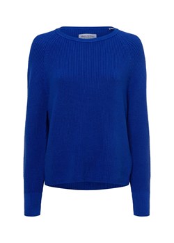 Marc O'Polo Sweter damski z dzianiny Kobiety Bawełna indygo jednolity ze sklepu vangraaf w kategorii Swetry damskie - zdjęcie 178449217