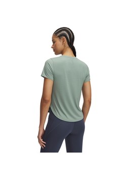 Damska koszulka do biegania Under Armour UA Launch Elite - zielona ze sklepu Sportstylestory.com w kategorii Bluzki damskie - zdjęcie 178449425