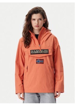 Napapijri Kurtka anorak Rainforest NP0A4G7F Pomarańczowy Regular Fit ze sklepu MODIVO w kategorii Kurtki damskie - zdjęcie 178449665