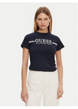 Guess T-Shirt V5GI03 I3Z14 Granatowy Regular Fit ze sklepu MODIVO w kategorii Bluzki damskie - zdjęcie 178450175