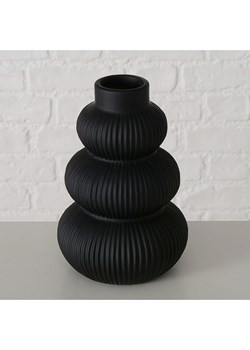 Boltze Wazon "Maurice" w kolorze czarnym - wys. 21 x Ø 14 cm ze sklepu Limango Polska w kategorii Wazony - zdjęcie 178452009