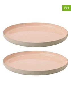 Stelton Talerze obiadowe (2 szt.) &quot;Emma&quot; w kolorze beżowo-jasnoróżowym - Ø 24 cm ze sklepu Limango Polska w kategorii Podkłady do twarzy - zdjęcie 178452065