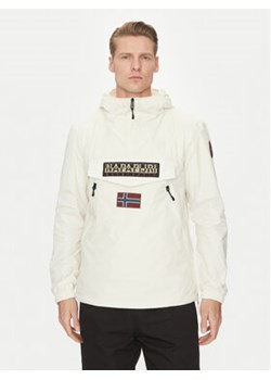 Napapijri Kurtka anorak Rainforest NP0A4HX6 Écru Regular Fit ze sklepu MODIVO w kategorii Kurtki męskie - zdjęcie 178452638