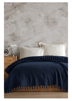 Elizabed Narzuta w kolorze granatowym ze sklepu Limango Polska w kategorii Tekstylia - zdjęcie 178453849