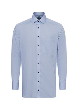 OLYMP Luxor modern Fit Męska koszula biznesowa Mężczyźni Modern Fit Bawełna jasnoniebieski wzorzysty ze sklepu vangraaf w kategorii Koszule męskie - zdjęcie 178480919