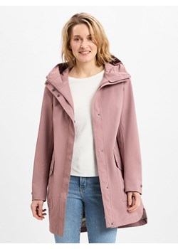 Didriksons Parka damska - GWEN WNS PARKA 6 Kobiety Sztuczne włókno brudny róż jednolity ze sklepu vangraaf w kategorii Płaszcze damskie - zdjęcie 178480997